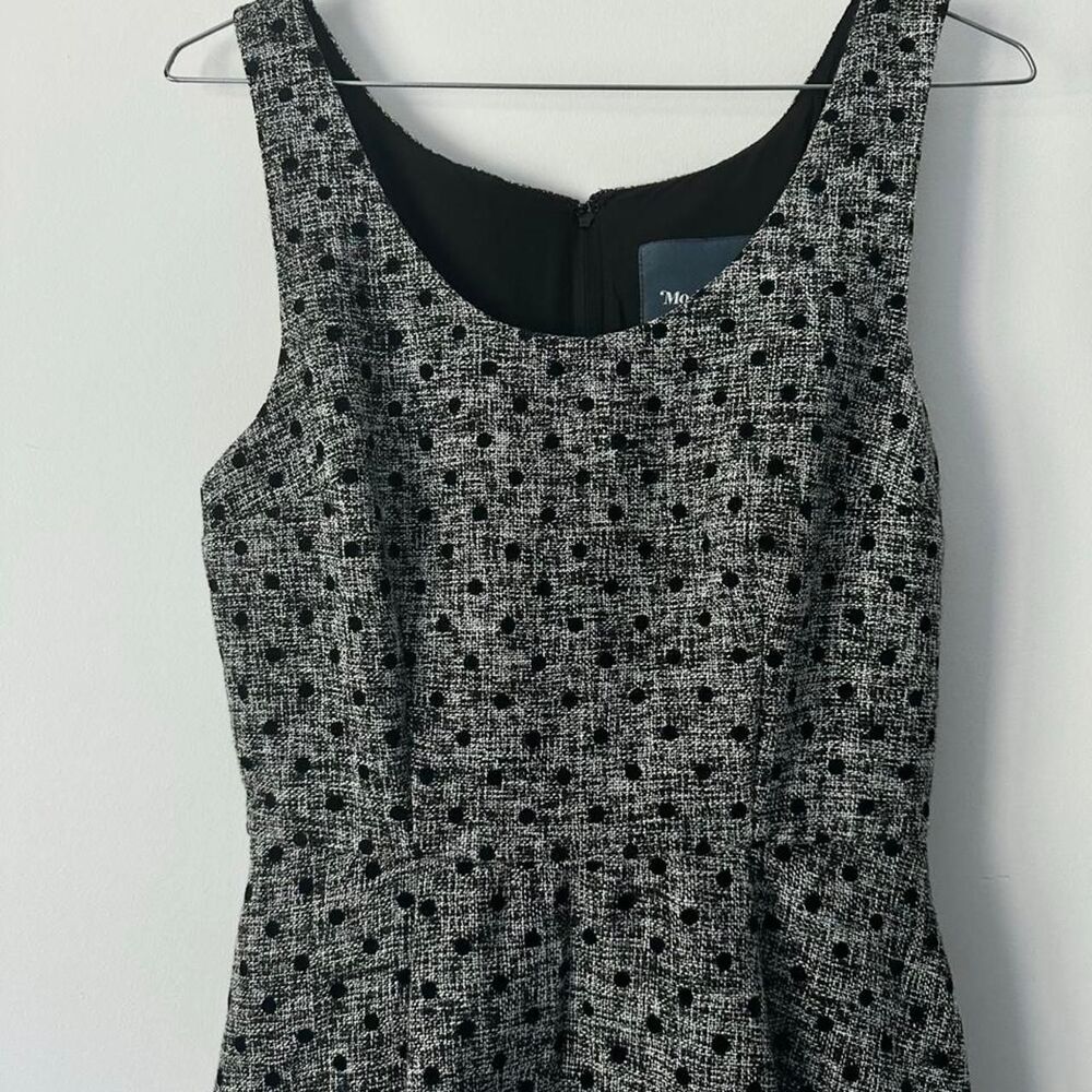 Modcloth Women's Grey and Black Dress